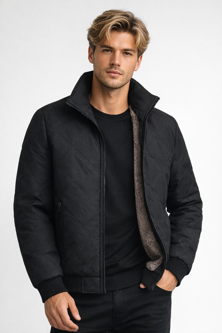 Giacca Uomo | Classico | Collo Alto | Inverno