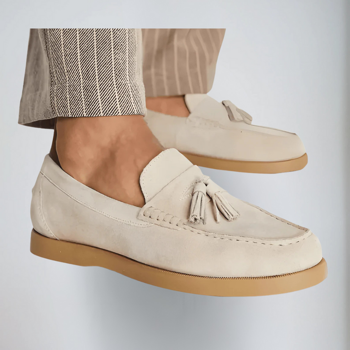 Mocassini Uomo | Leggeri Slip-on | Traspiranti & Comodi | Suola in Gomma