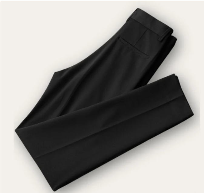 Pantaloni Comfort Uomo | Premium Poliestere-Cotone | Vestibilità Moderna | Stile Casual