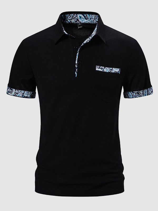 Polo Uomo | Manica corta | Versatile e confortevole | Poliestere Premium