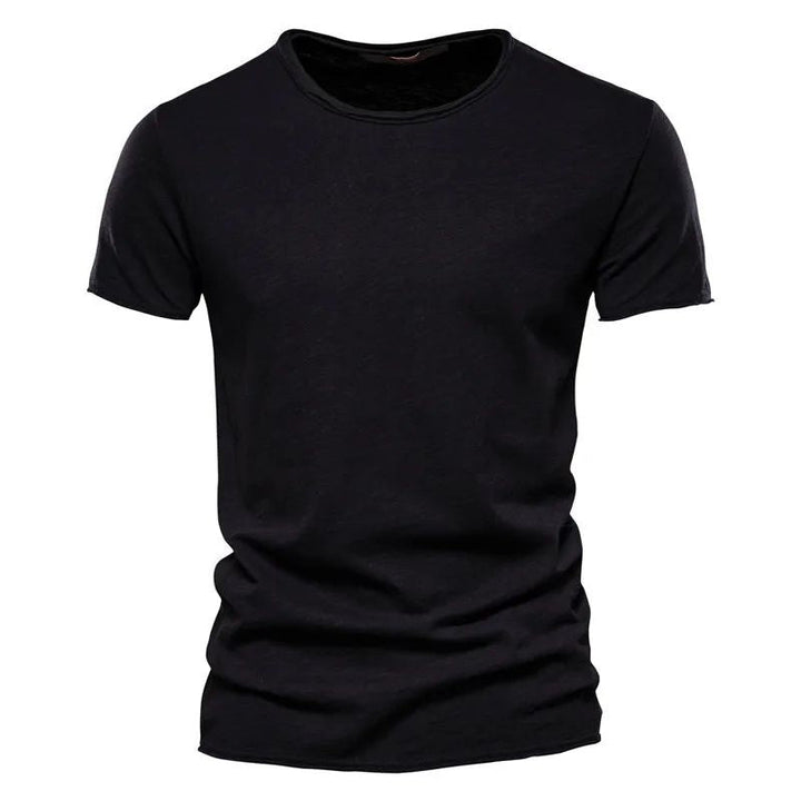 T-shirt da uomo | Vestibilità Slim Fit | Cotone Traspirante | Manica Corta | Top Casual
