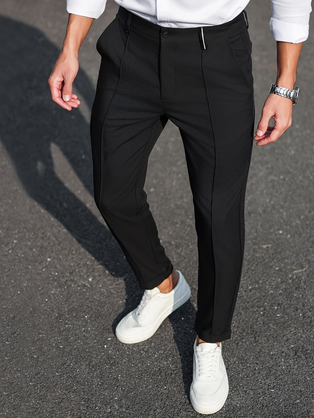 Pantaloni da Uomo | Eleganti & Casual | Vestibilità Normale | Confortevoli