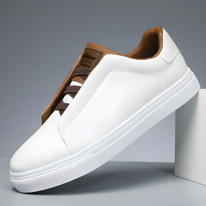 Sneakers in Pelle per Uomo | Confortevoli e Leggeri | Trendy e Antiscivolo