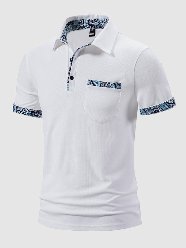 Polo Uomo | Manica corta | Versatile e confortevole | Poliestere Premium