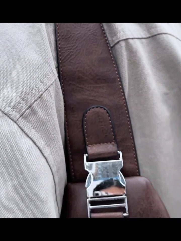 Borsa a Spalla da Uomo | Resistente e Leggera | Grande Capacità | Per Lavoro, Tempo Libero e Viaggi