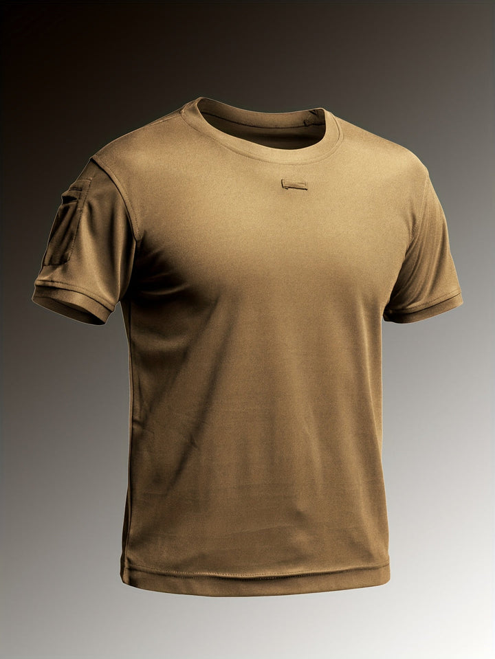 T-shirt da Uomo | Stampa Camouflage | Elasticizzata & Traspirante | Outfit Estivo Casual per Esterni