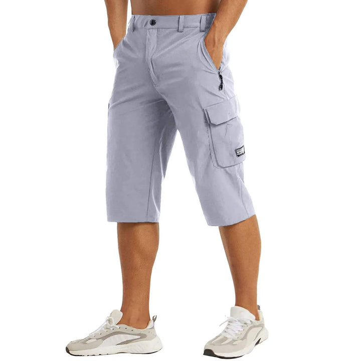 Pantaloni Cargo Uomo | Cotone-Poliestere | Stile Funzionale & Versatile | Casual Outdoor