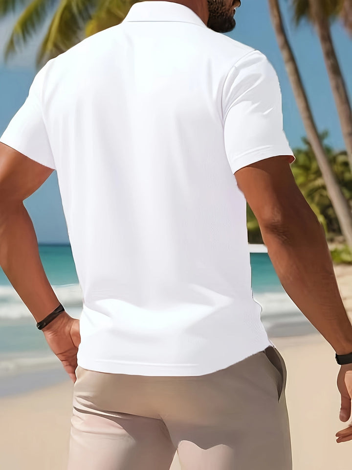 Polo da Uomo | Stile Executive | Confortevole & Versatile | Poliestere