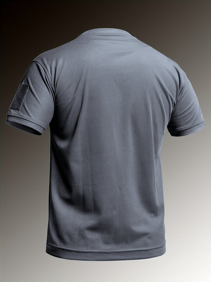 T-shirt da Uomo | Stampa Camouflage | Elasticizzata & Traspirante | Outfit Estivo Casual per Esterni