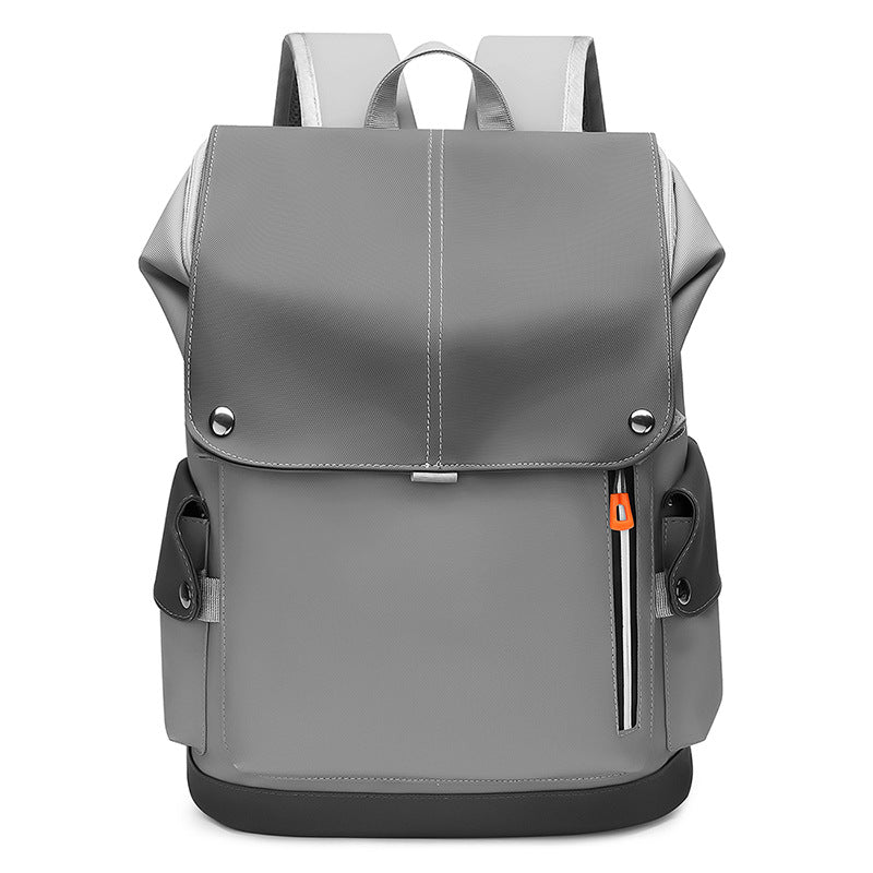 Zaino da Uomo per Laptop | Grande Capacità | Con Scomparto per Laptop e Chiusura a Pressione | Pelle Sintetica