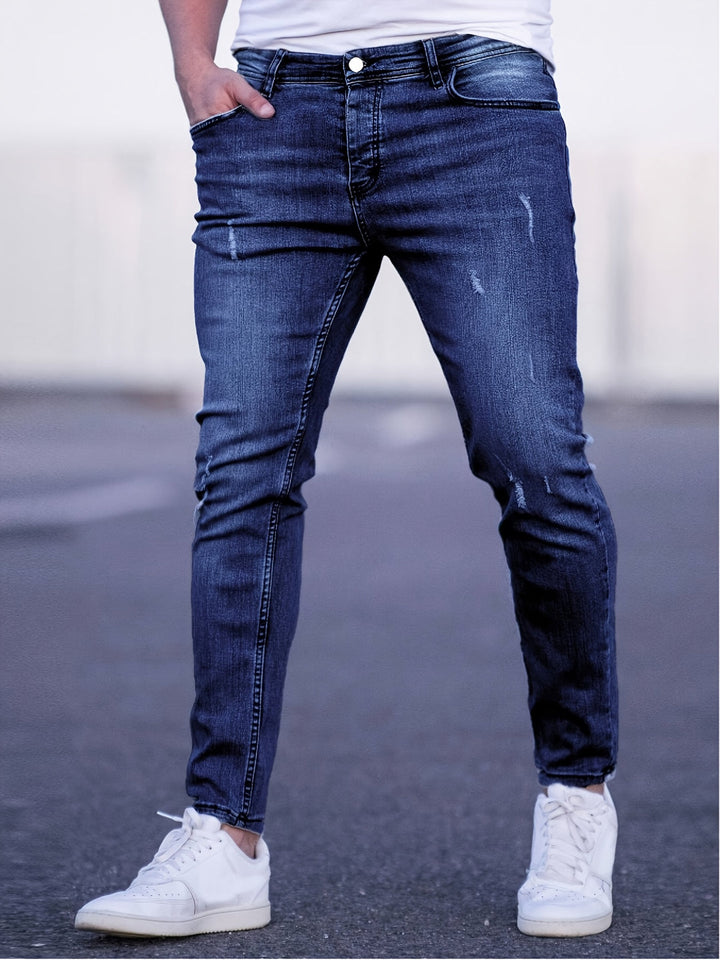 Jeans skinny fit da uomo | Media elasticità e comfort | Denim versatile