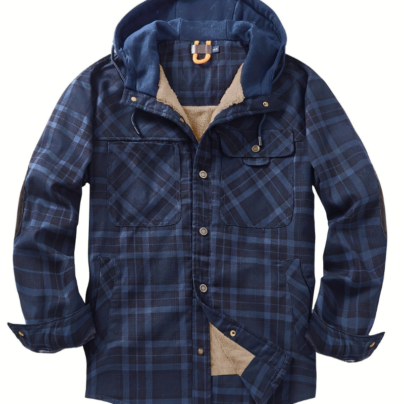 Giacca Invernale Uomo | Calda e Casual | Giubbotto classico con cappuccio