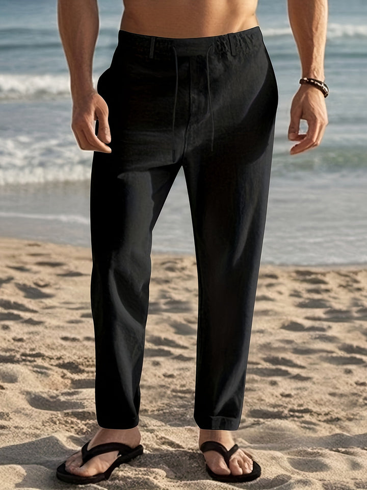 Pantaloni Casual da Uomo | Vestibilità Larga | Cotone Traspirante | Urban & Outdoor