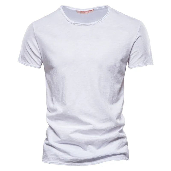 T-shirt da uomo | Vestibilità Slim Fit | Cotone Traspirante | Manica Corta | Top Casual