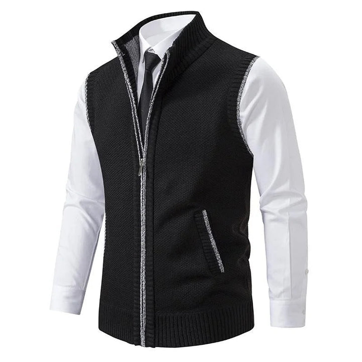 Maglioni Uomo | Classico Maglione con Rzip | Morbido e Caldo