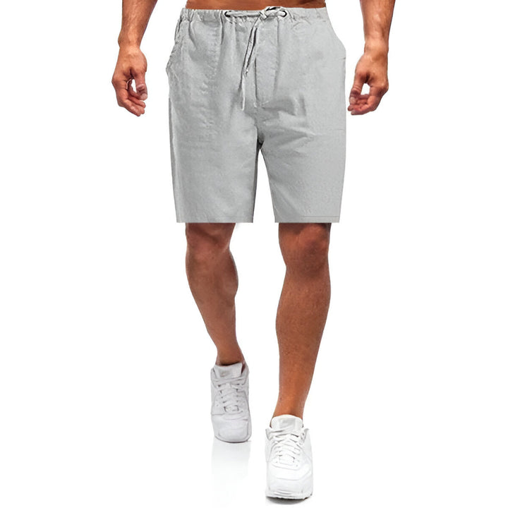 Shorts da Uomo | Stile Estivo Casual | Traspirante & Confortevole | Lino Cotone