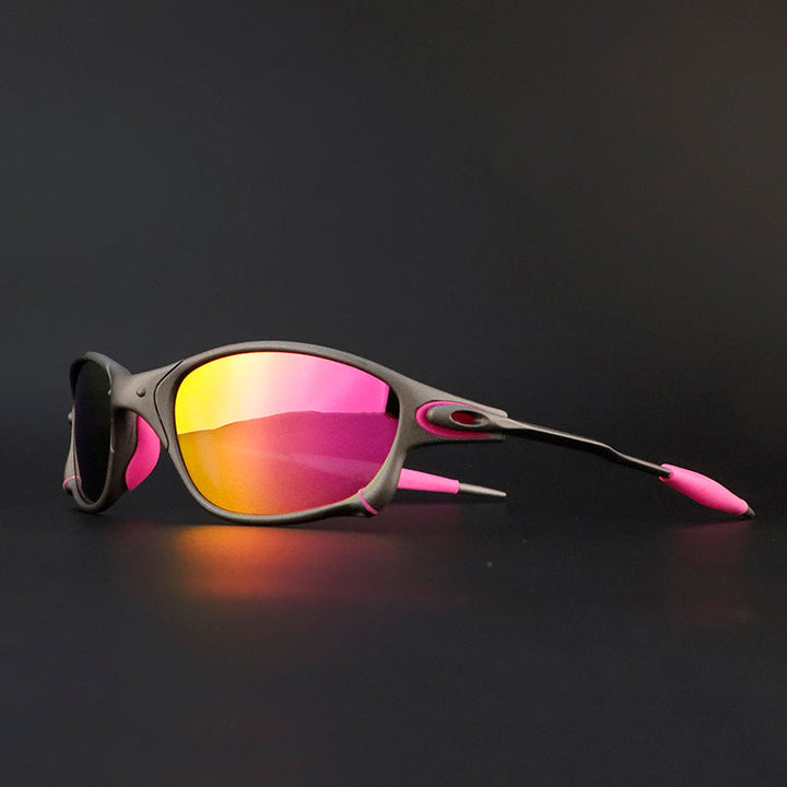 Occhiali da Sole Uomo | Lenti Polarizzate HD | Protezione UV400 | Montatura Metallica Leggera