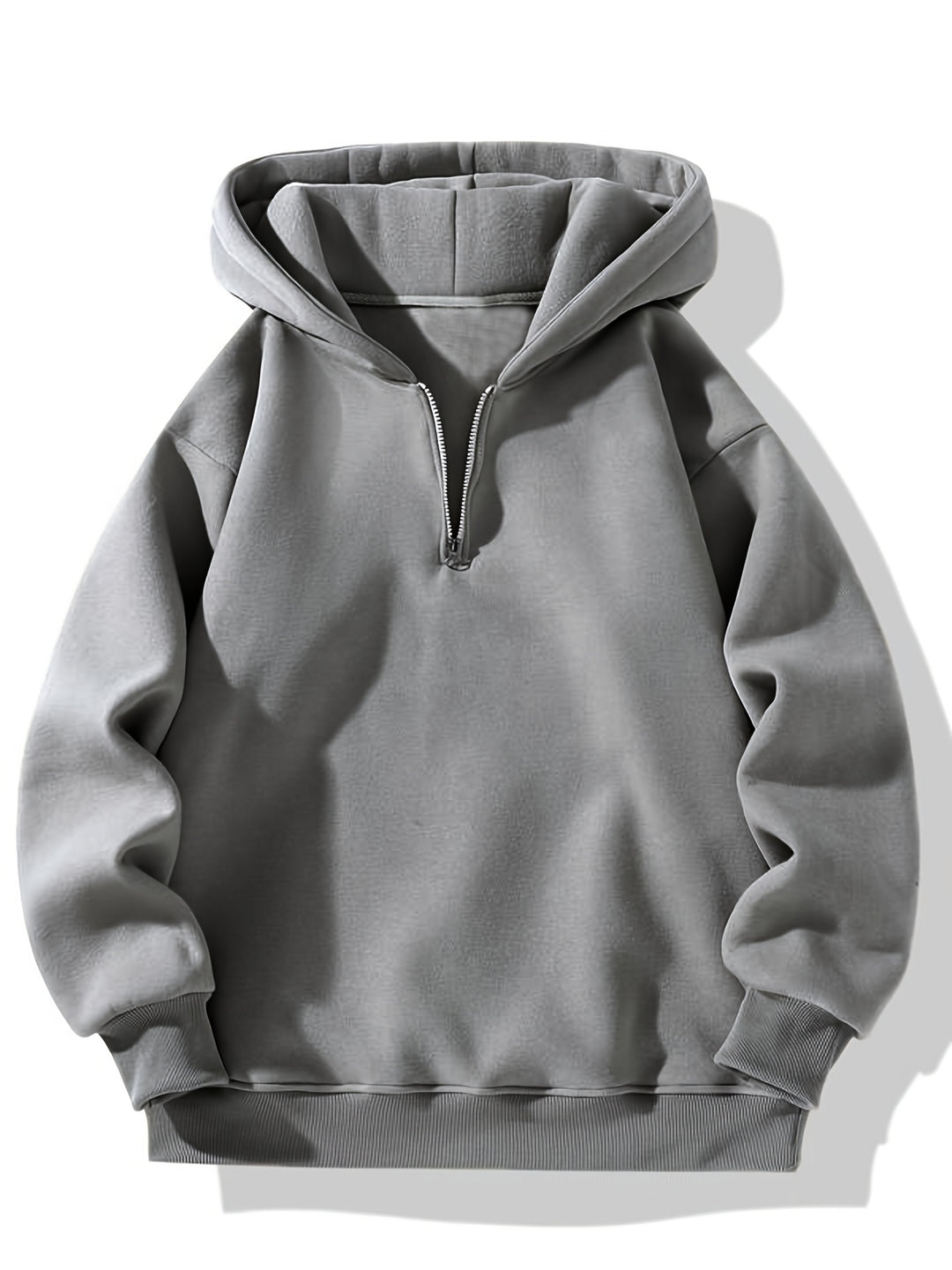 Hoodie da Uomo | Confortevole e Moderno | Design Morbido con Zip | Tessuto in Poliestere Caldo