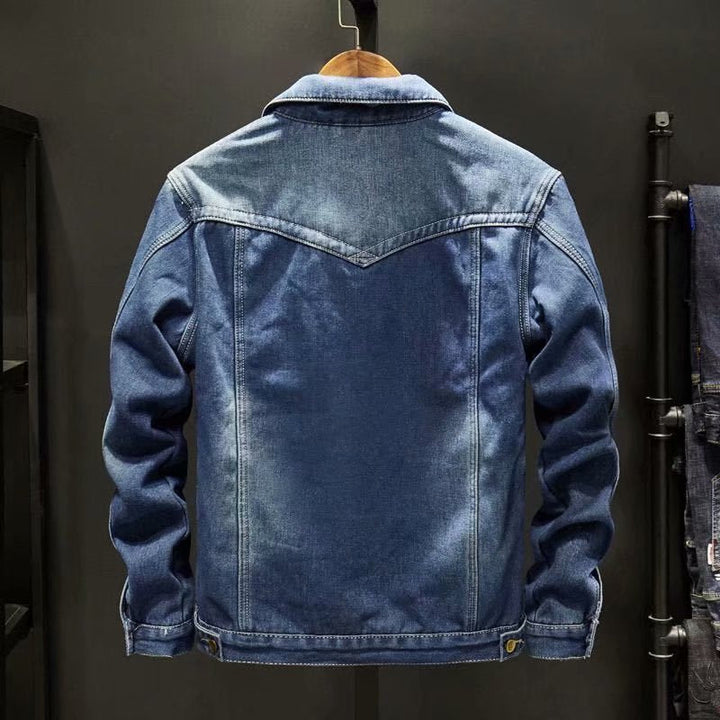 Giacca in Denim | Look Timeless & Audace | Tessuto Jeans Premium & Design Unico