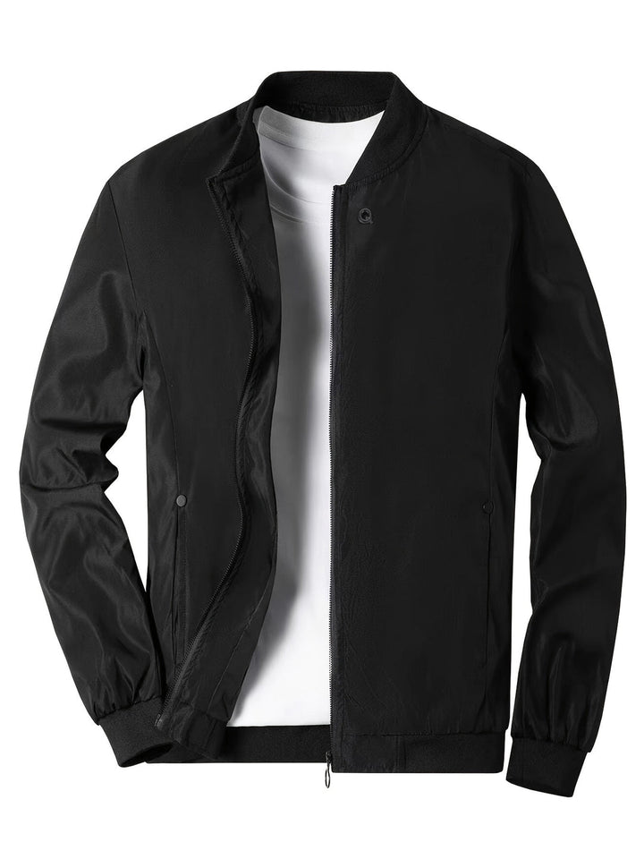 Giacca Uomo | Design Classico con Collo Alto | Leggera e Lavabile