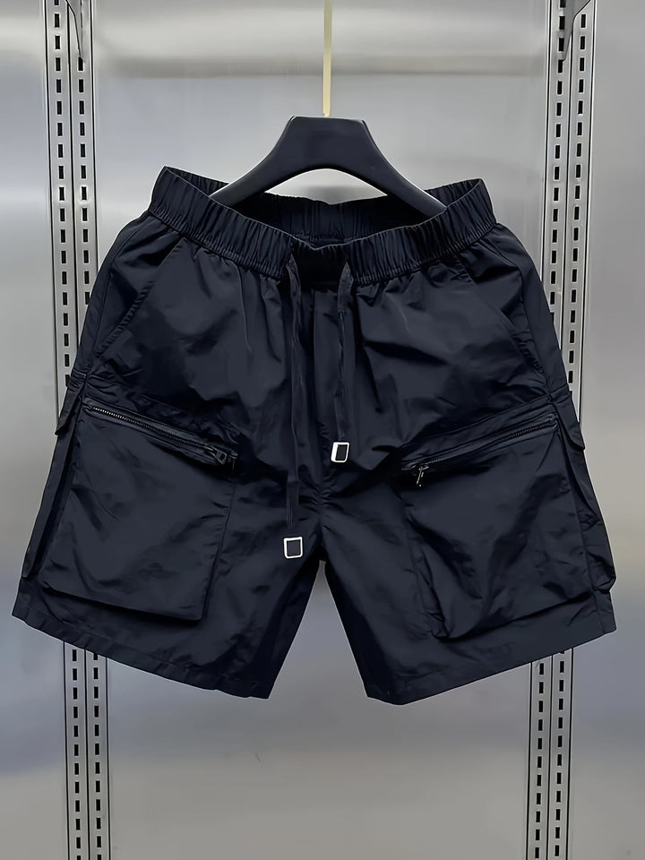 Pantaloni Corti da Uomo | Stampa Retro | Vestibilità Ampia & Molteplici Tasche | Leggeri