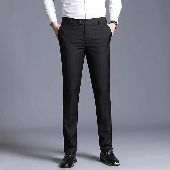 Pantaloni da lavoro per uomo | Slim Fit | Antistropiccio & Professionale | Design Moderno