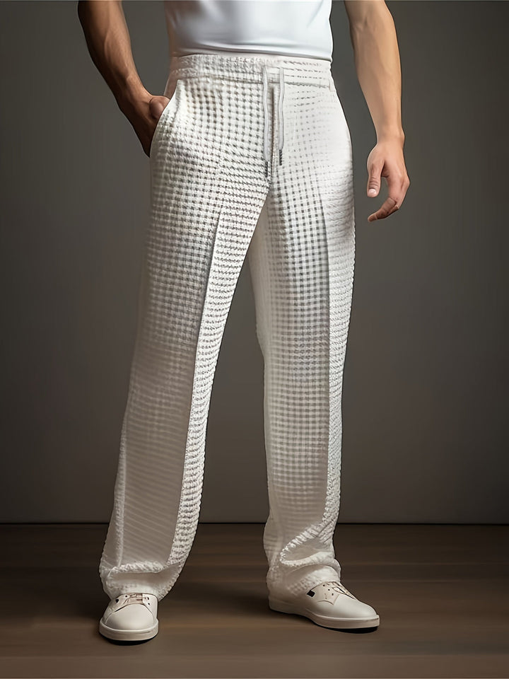 Pantaloni da Uomo | Sostenibili & Testurizzati | Vestibilità Dritta | Stile Streetwear