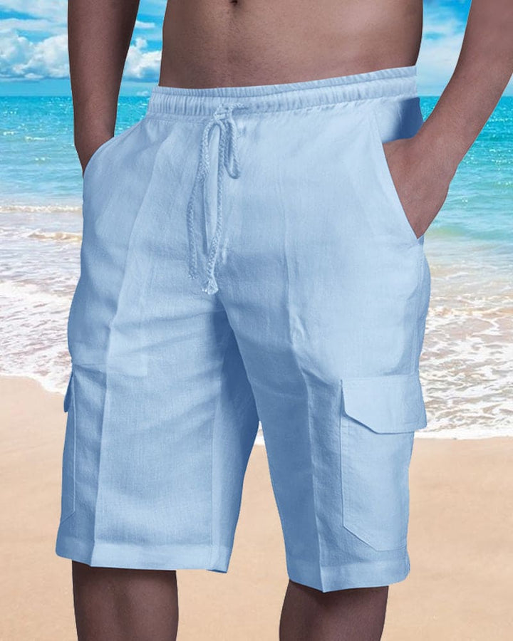 Shorts in Lino da Uomo | Leggeri & Versatili | Comfort Estivo