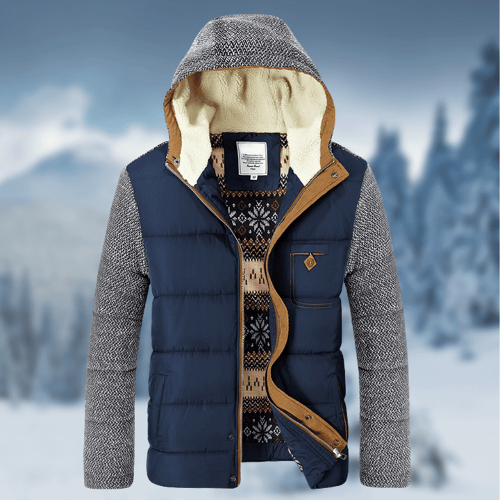 Parka Invernale Uomo | Imbottito con Cappuccio