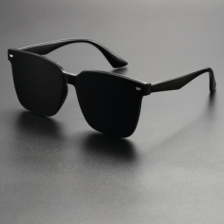 Occhiali da Sole Uomo | Montatura Quadrata con Dettagli in Rivetto | Anti-Riflesso | Casual & Outdoor