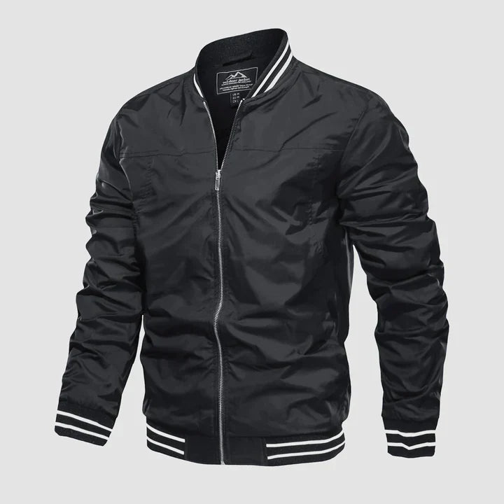 Giacca bomber da uomo | Giacca estiva slim fit | Look casual e alla moda | Poliestere leggero