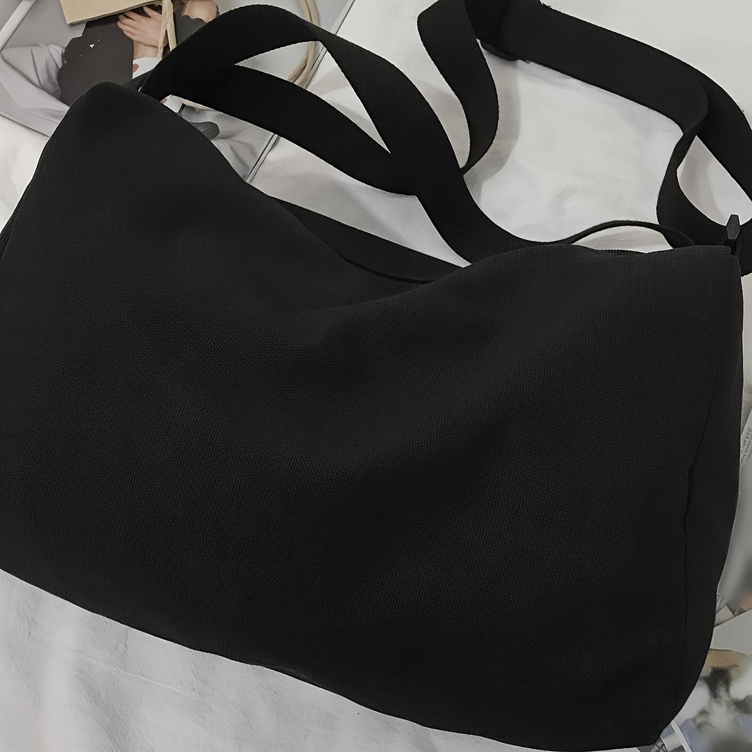Borsa a Tracolla da Uomo | Design Minimalista & Grande Capacità | Per Viaggi & Uso Quotidiano