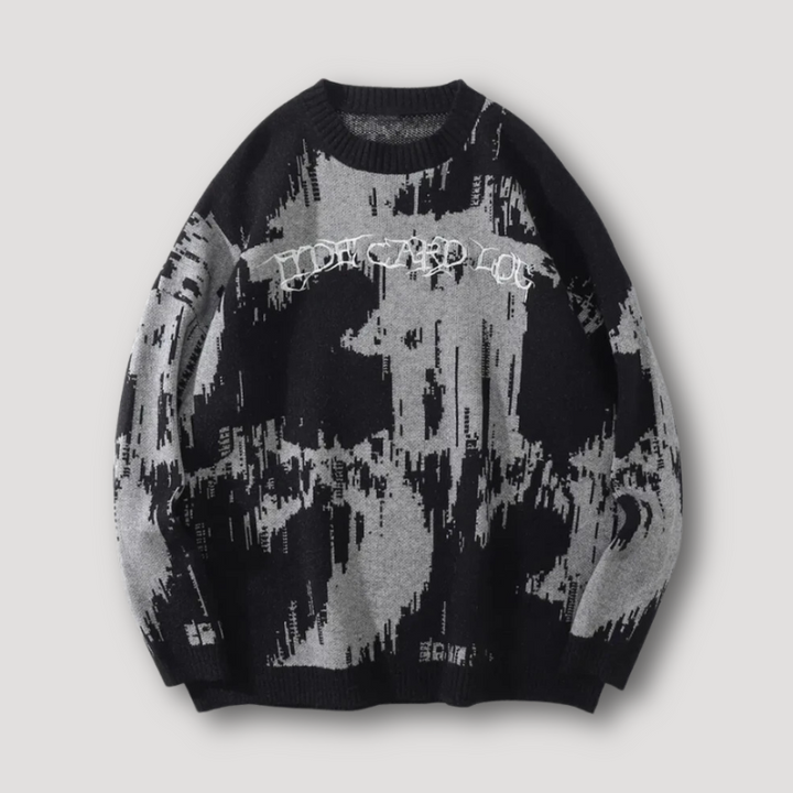 Maglione Uomo | Design Contrasto | Stile Streetwear | Inverno