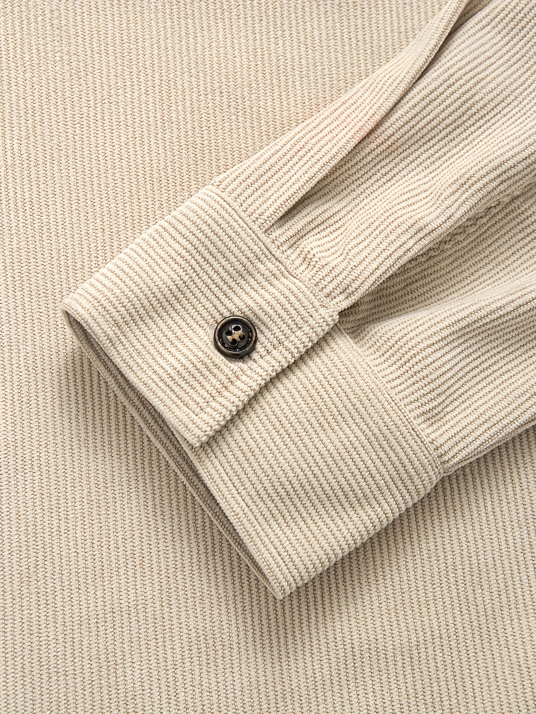 Giacca da uomo | Maniche lunghe con bottoni | Tasche sul petto | Colletto classico | Velluto a coste