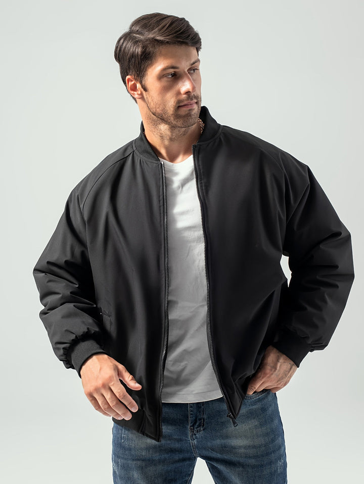 Giacca Leggera da Uomo | Casual & Sportiva | Collo alla Baseball Versatile