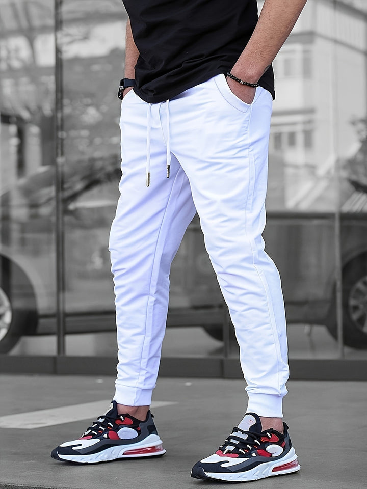 Pantaloni Sportivi da Uomo | Leggeri & Traspiranti | Coulisse & Slim-Fit