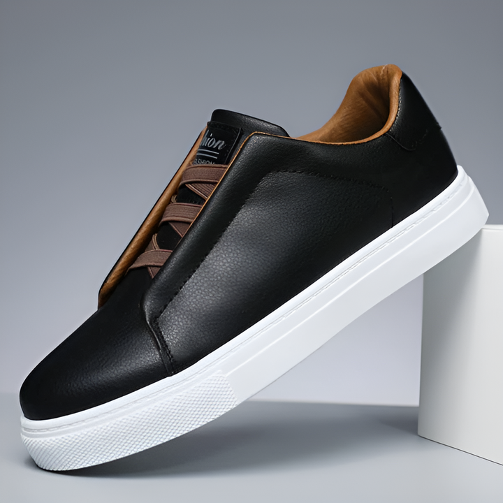 Sneakers in Pelle per Uomo | Confortevoli e Leggeri | Trendy e Antiscivolo