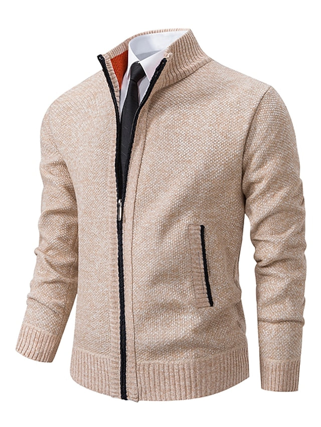 Cardigan da Uomo | Maglioni Uomo Zip-up Caldo | Stile e Comfort