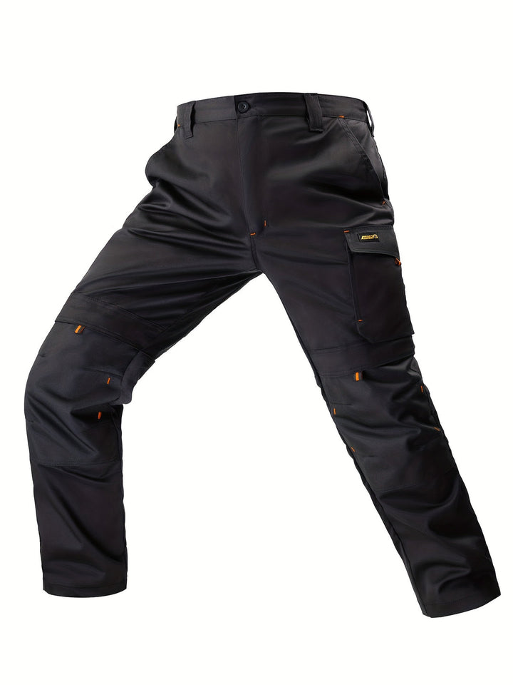 Pantaloni da Lavoro Uomo | Stretch & Sostenibili | Diverse Tasche | Compatibile con Ginocchiere