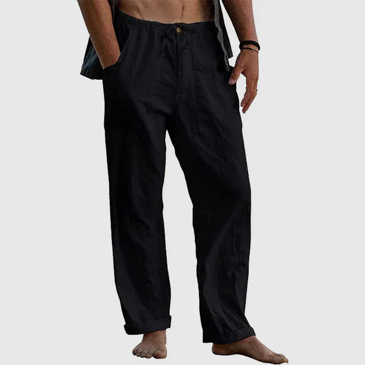 Pantaloni in Lino da Uomo | Casual & Confortevoli | Traspiranti & Eleganti
