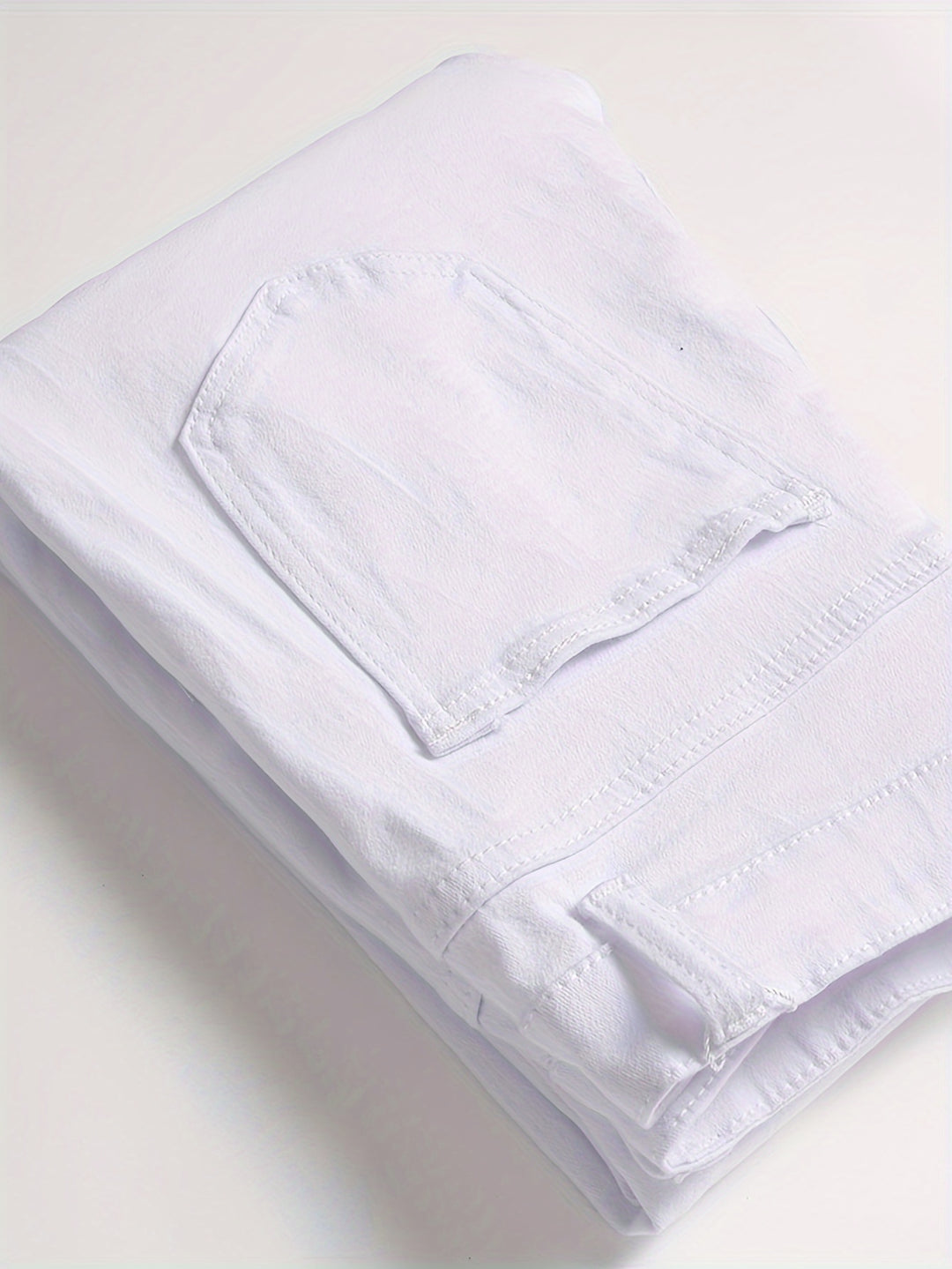 Jeans Skinny da Uomo | Stile Moderno e Vestibilità Slim | Bianco e Versatile