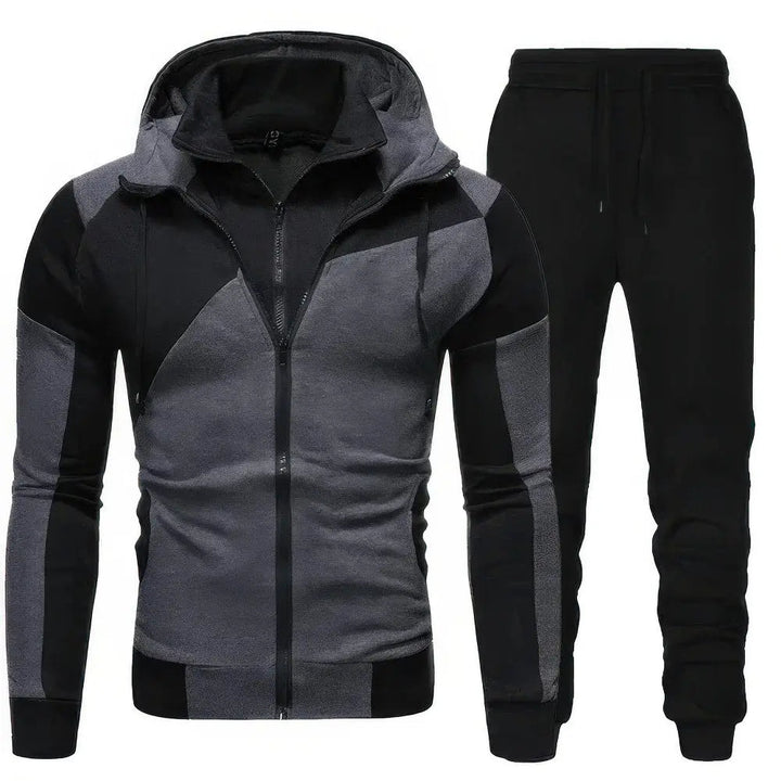 Completo da Uomo | Felpa con Cappuccio & Pantaloni Sportivi | Sportivo & Confortevole | 2 Pezzi