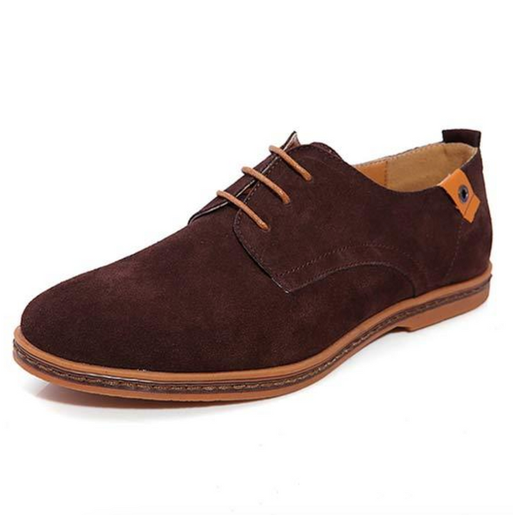 Scarpe da Uomo | Casual & Confortevoli | Design Classico | Oxford in Camoscio