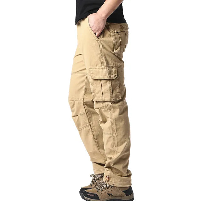 Pantaloni Cargo Uomo | Comodi & Casual | Ideali per Lavoro e Outdoor