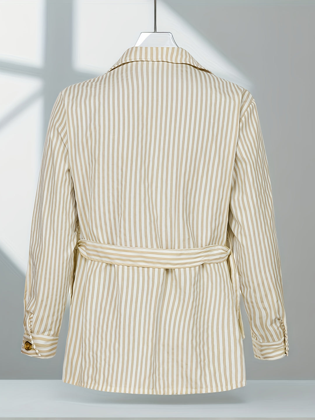 Giacca da uomo | Righe verticali | Maniche lunghe | Formale e casual | Poliestere-cotone