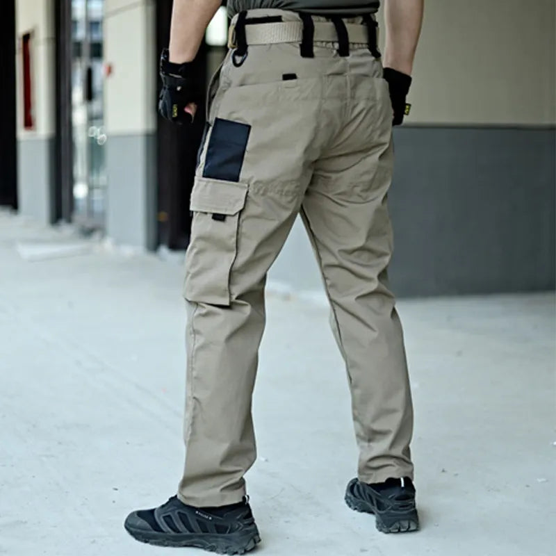 Pantaloni da lavoro tattici da uomo | Impermeabili e resistenti | Pantaloni cargo da outdoor