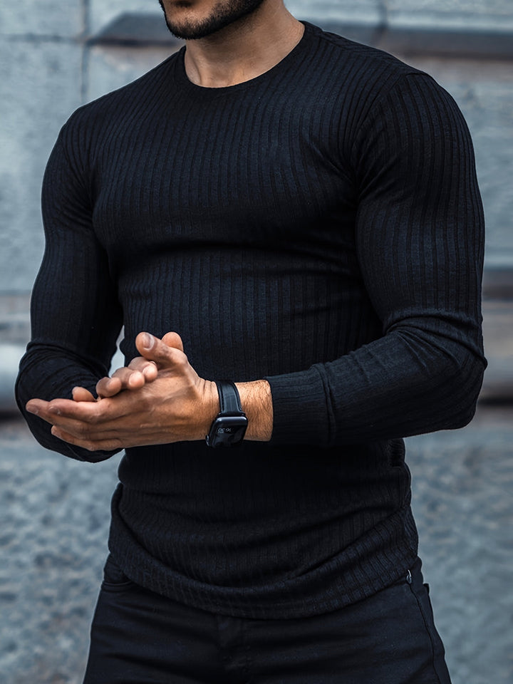 Maglietta da Uomo | Unita e Traspirante | Maniche Lunghe | Comfort Casual