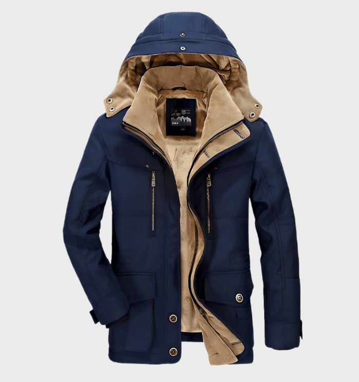Parka Invernale Uomo | Lungo con Cappuccio | Extra Caldo
