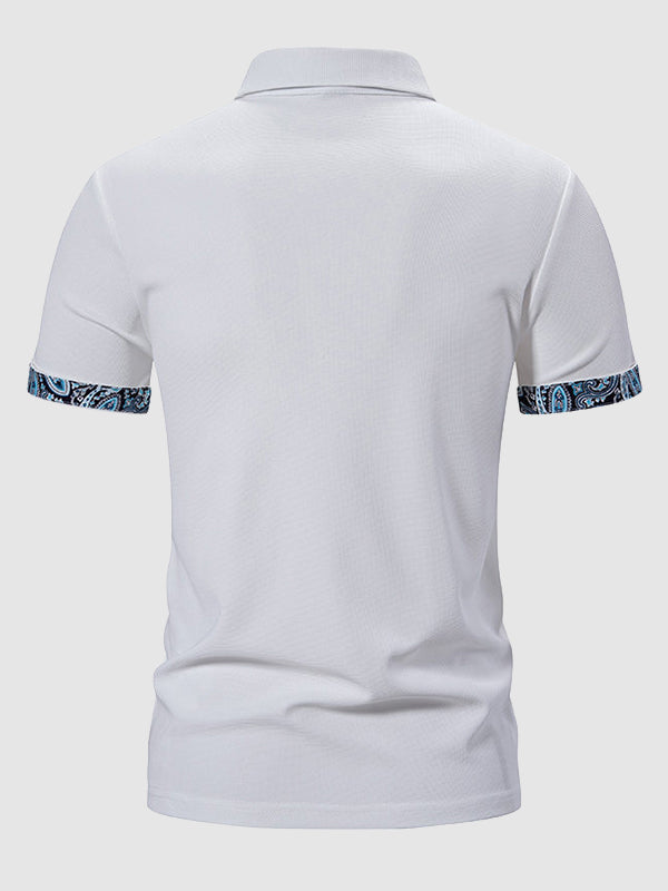 Polo Uomo | Manica corta | Versatile e confortevole | Poliestere Premium