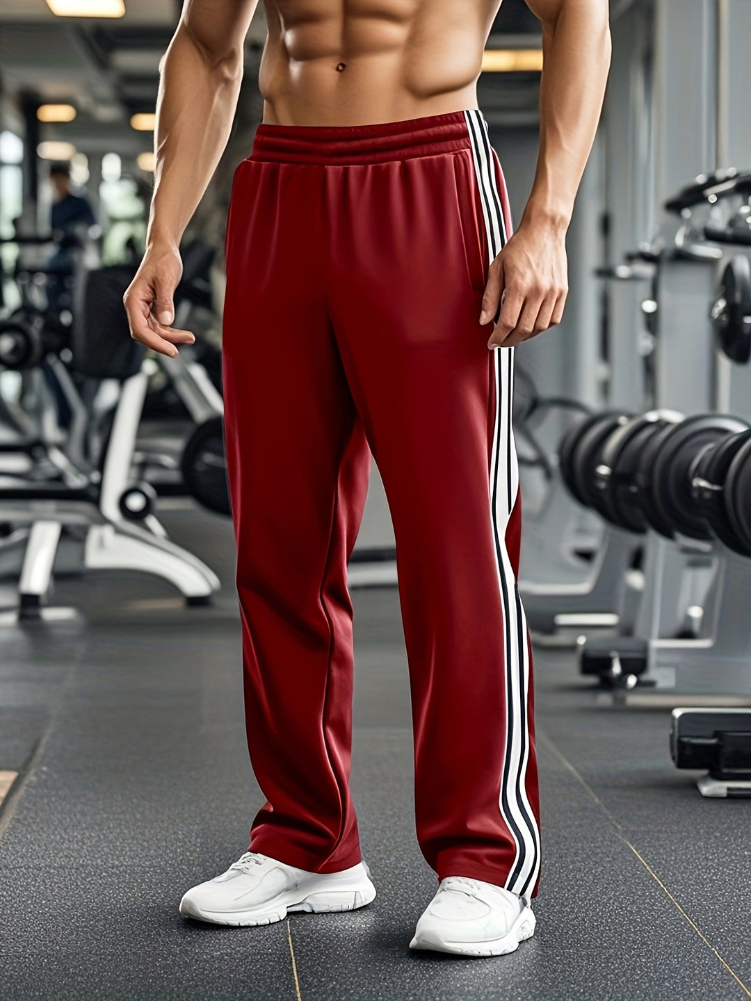 Pantaloni Sportivi Uomo | Traspiranti e Leggeri | Coulisse per Allenamento, Corsa e Sport all'Aperto